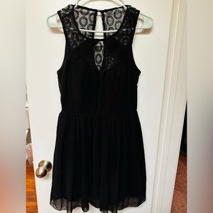 Formal black dress